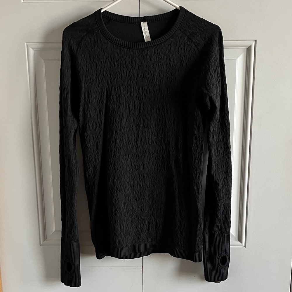 Lululemon LS Pullover, size 10.